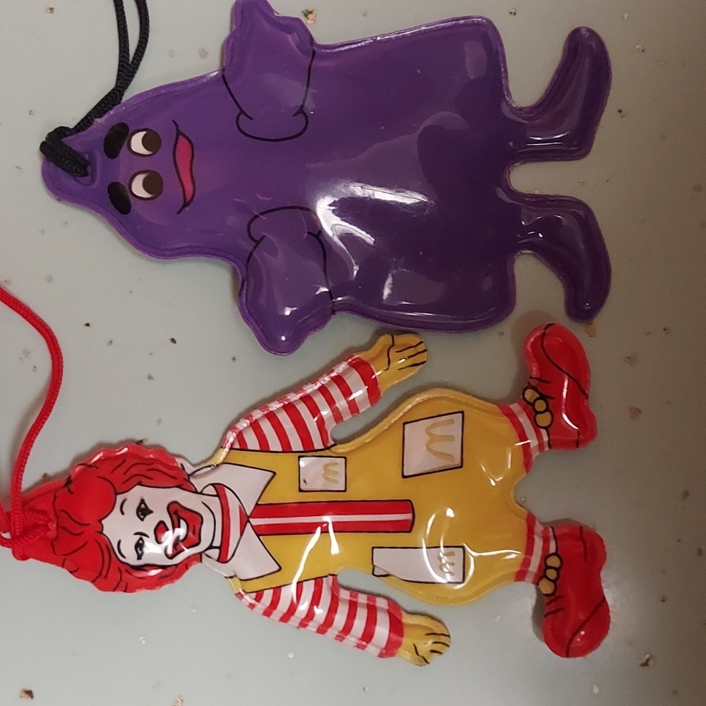 Vintage McDonalds ornaments
